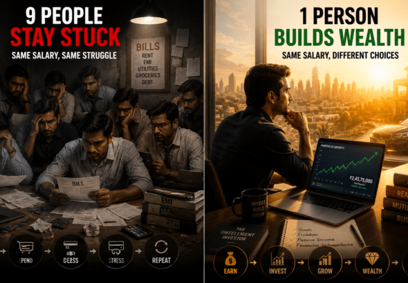 Why 9 People Stay the Same While 1 Builds Wealth